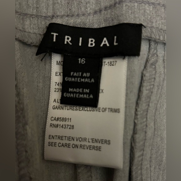 Tribal Fia Cropped Trouser Pant 16 - Picture 5 of 6